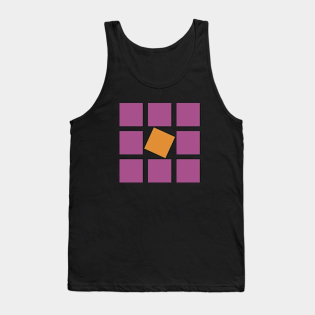 Golden Boy Kintaro's Cube Tank Top by aniwear